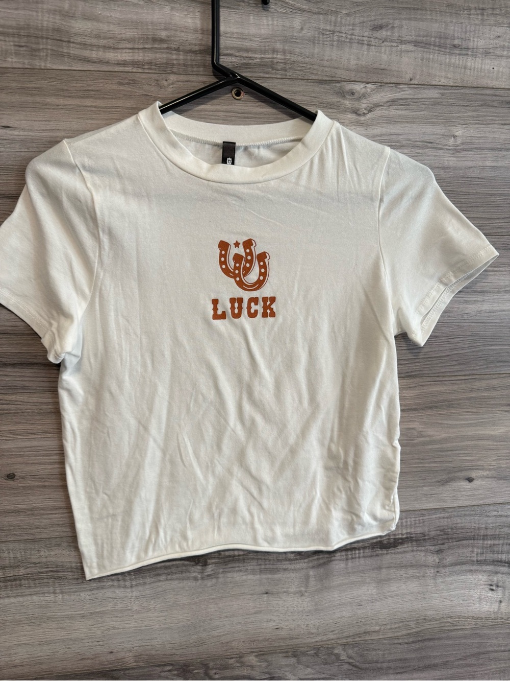 Luck baby tee